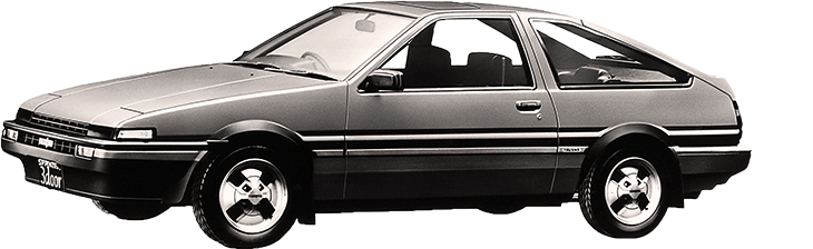 AE86 カローラレビン/スプリンタートレノ（1983-1987）の写真