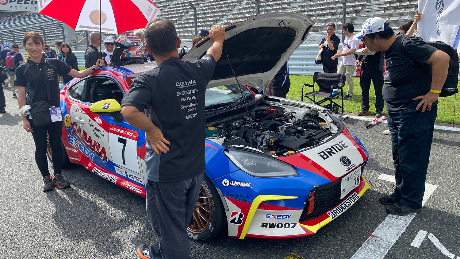 7号車(堤選手)