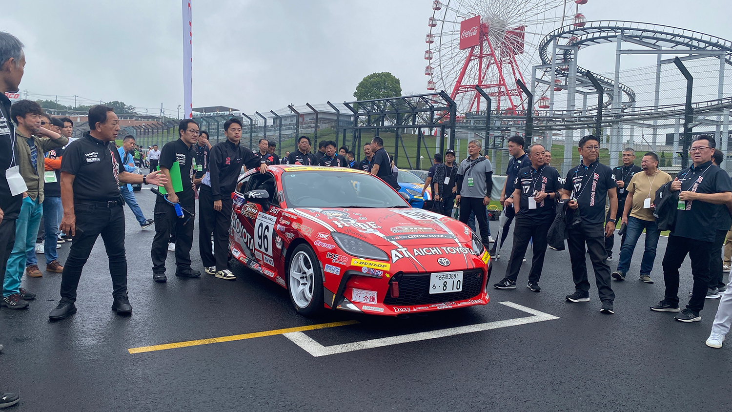 96号車（黒岩選手）