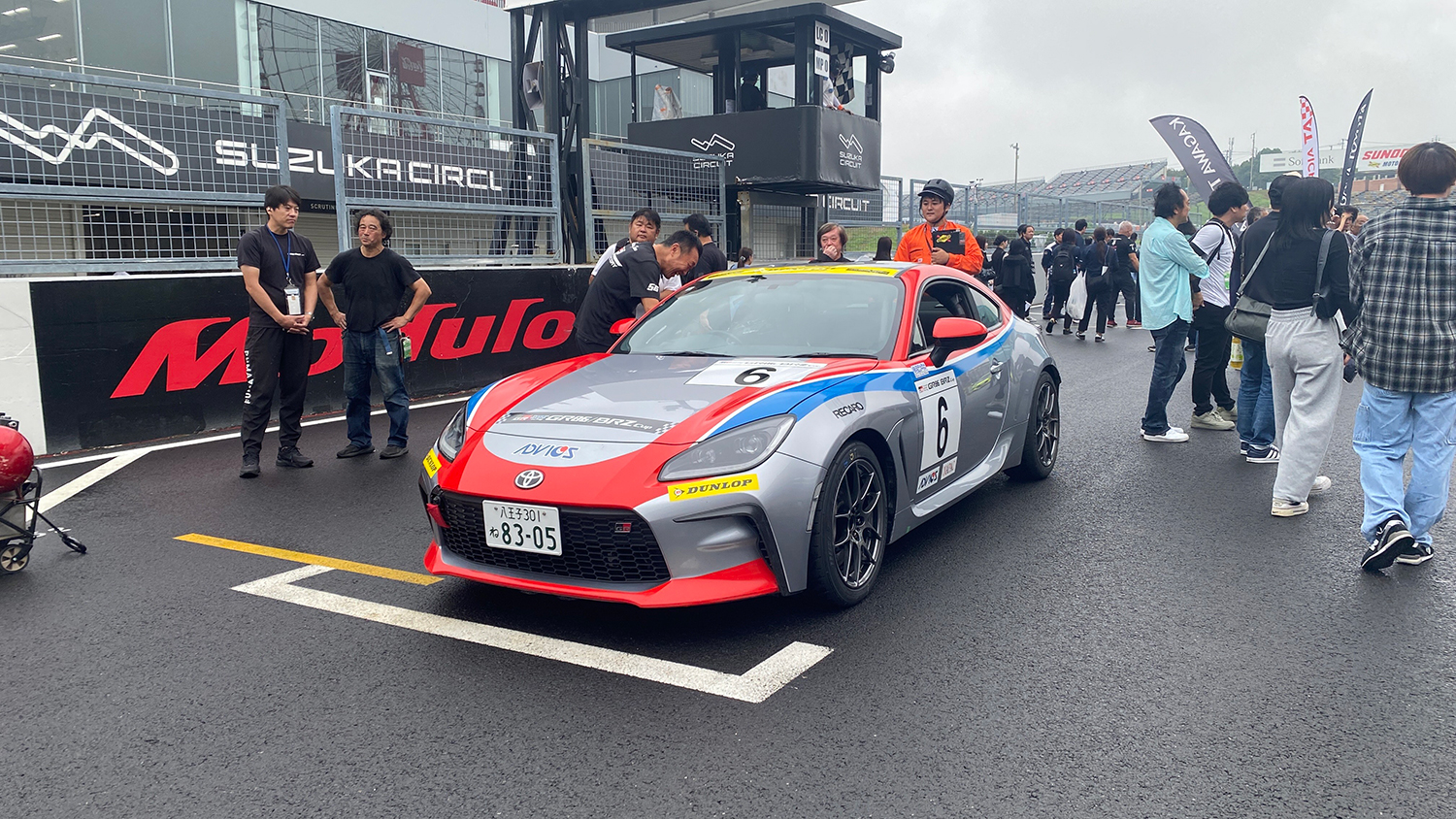 6号車（咲川選手）