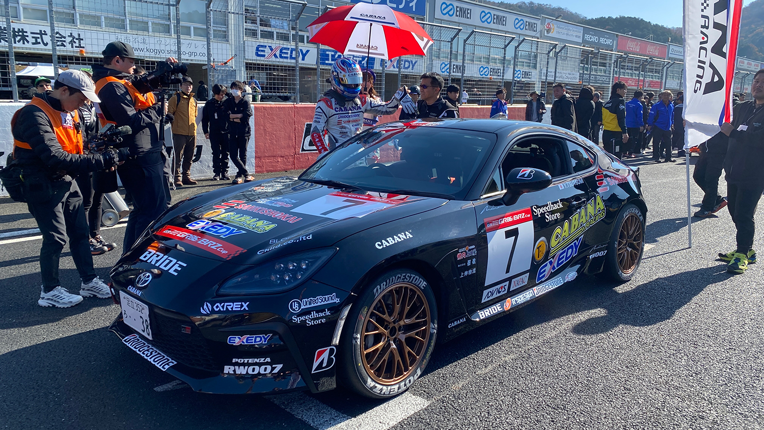 7号車（堤選手）