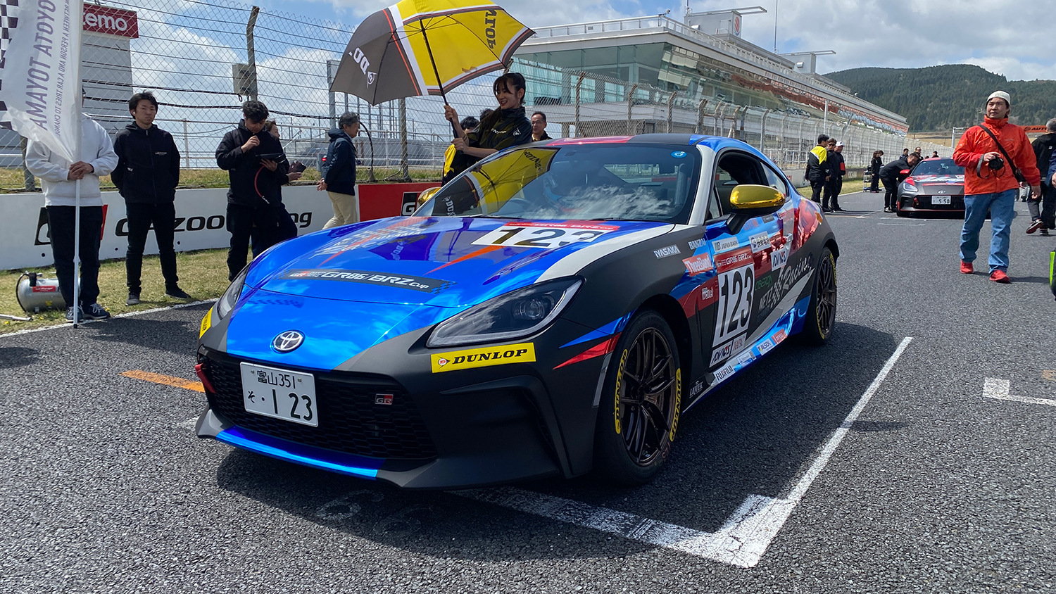 プロクラス　123号車（松井選手）