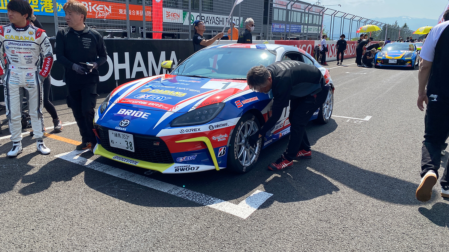プロクラス　１号車（堤選手）