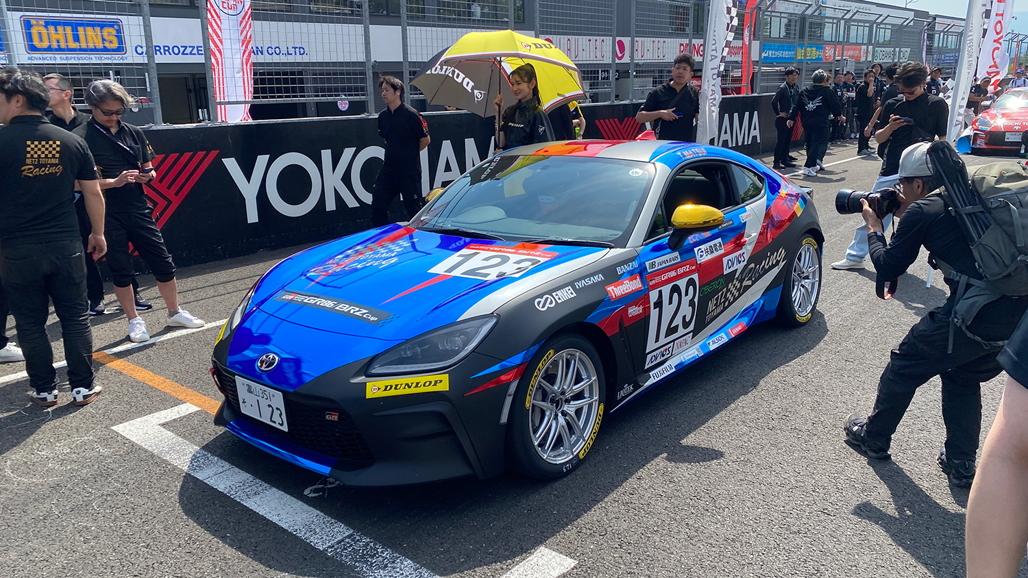 プロクラス　123号車（松井選手）