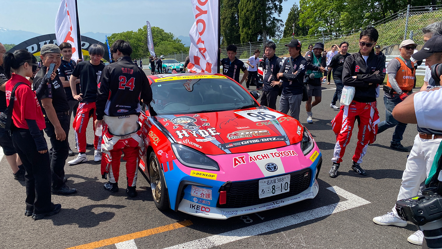 クラブマンクラス　96号車（黒岩選手）