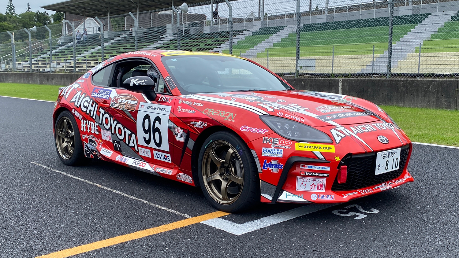 クラブマンクラス　96号車（黒岩選手）