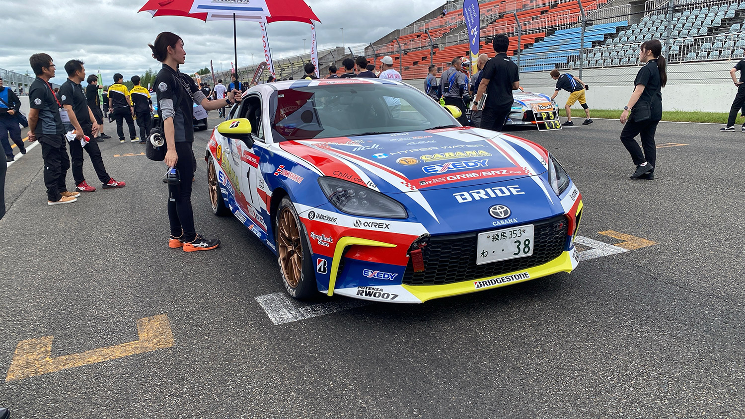 プロクラス　1号車（堤選手）