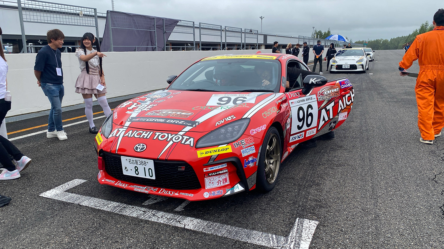 クラブマンクラス　96号車（黒岩選手）