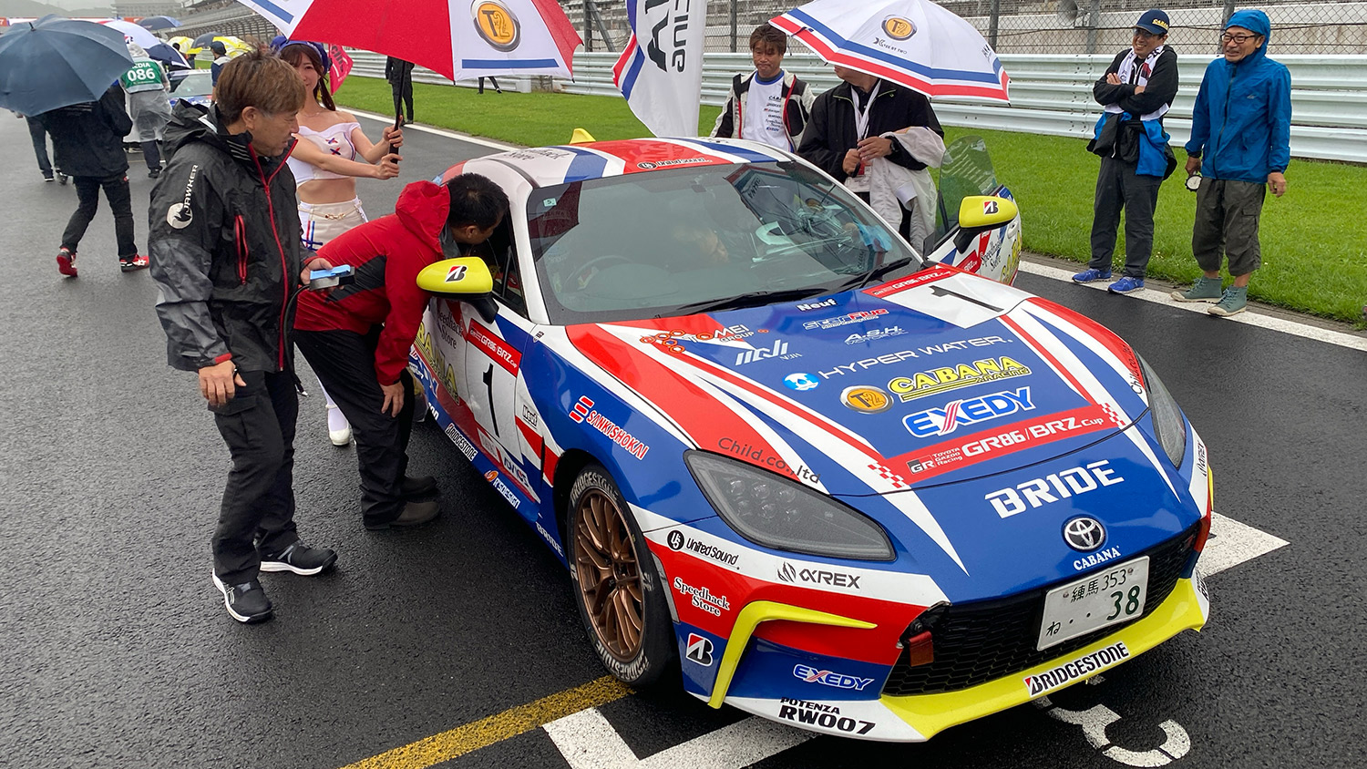 プロクラス　1号車（堤選手）