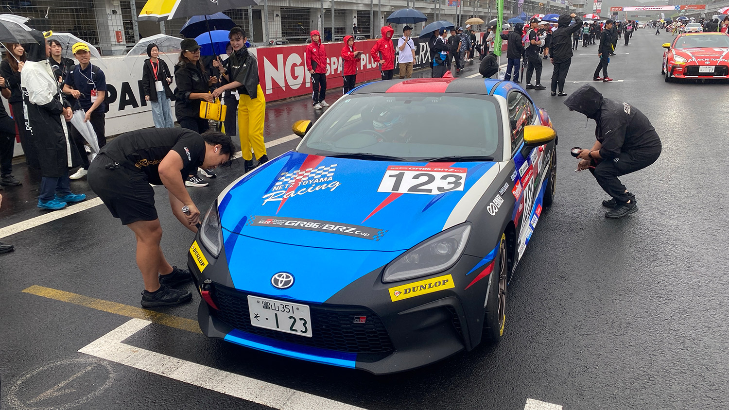 プロクラス　123号車（松井選手）