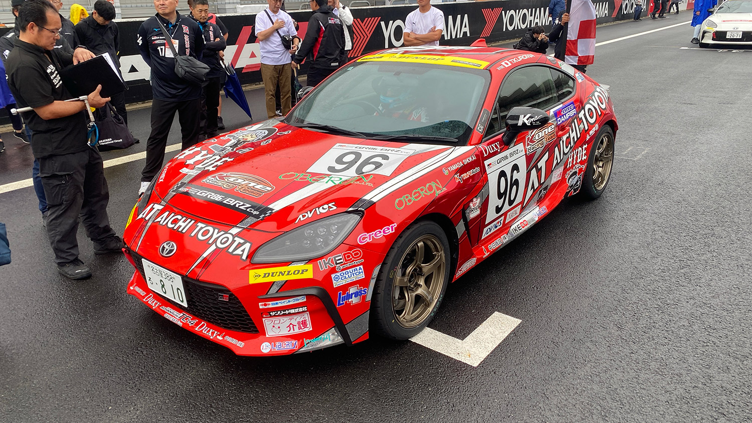 クラブマンクラス　96号車（黒岩選手）